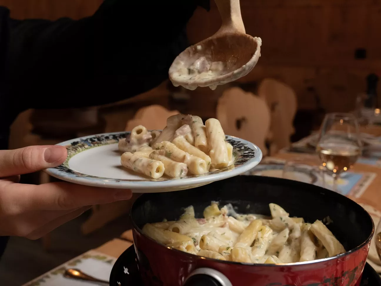 UNE BULLEDE NATURE macaroni de chalet