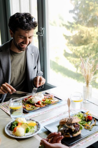Dining with a view
